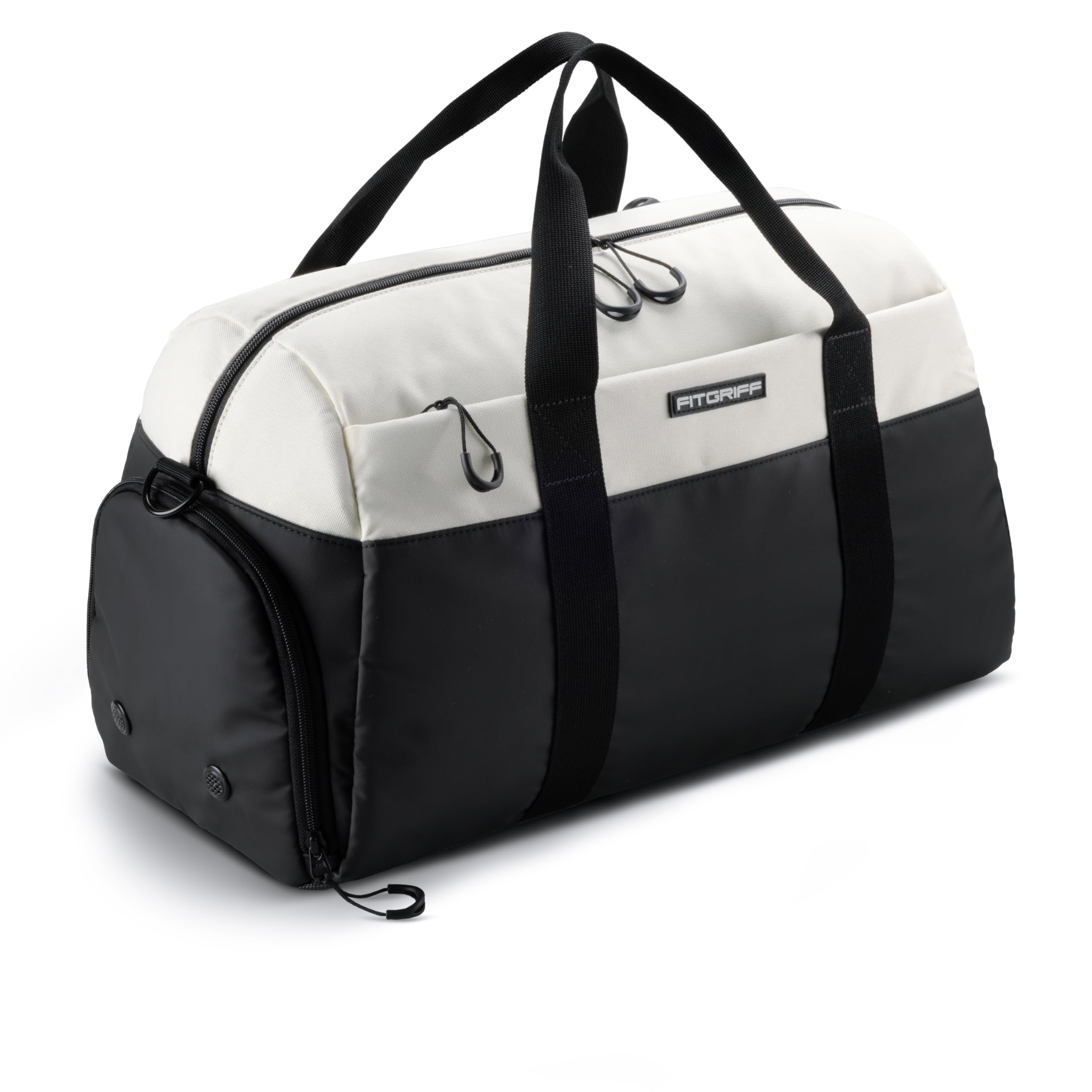 Fitgriff® Sac de Sport Homme & Femme V2 - Sacs de Voyage avec Compartiments Chaussures et Humide, pour Gym, Fitness, Musculation, Weekend - fitnessterapy