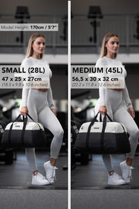 Fitgriff® Sac de Sport Homme & Femme V2 - Sacs de Voyage avec Compartiments Chaussures et Humide, pour Gym, Fitness, Musculation, Weekend - fitnessterapy