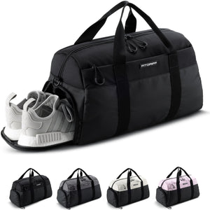 Fitgriff® Sac de Sport Homme & Femme V2 - Sacs de Voyage avec Compartiments Chaussures et Humide, pour Gym, Fitness, Musculation, Weekend - fitnessterapy