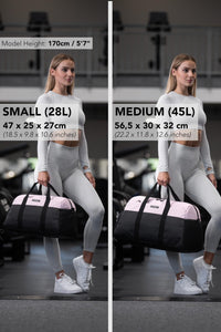 Fitgriff® Sac de Sport Homme & Femme V2 - Sacs de Voyage avec Compartiments Chaussures et Humide, pour Gym, Fitness, Musculation, Weekend - fitnessterapy