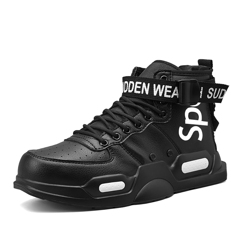 FUSHITON Baskets Mode pour Hommes Chaussures Montantes Chaussures de Course Chaussures de Marche Sport Baskets - fitnessterapy