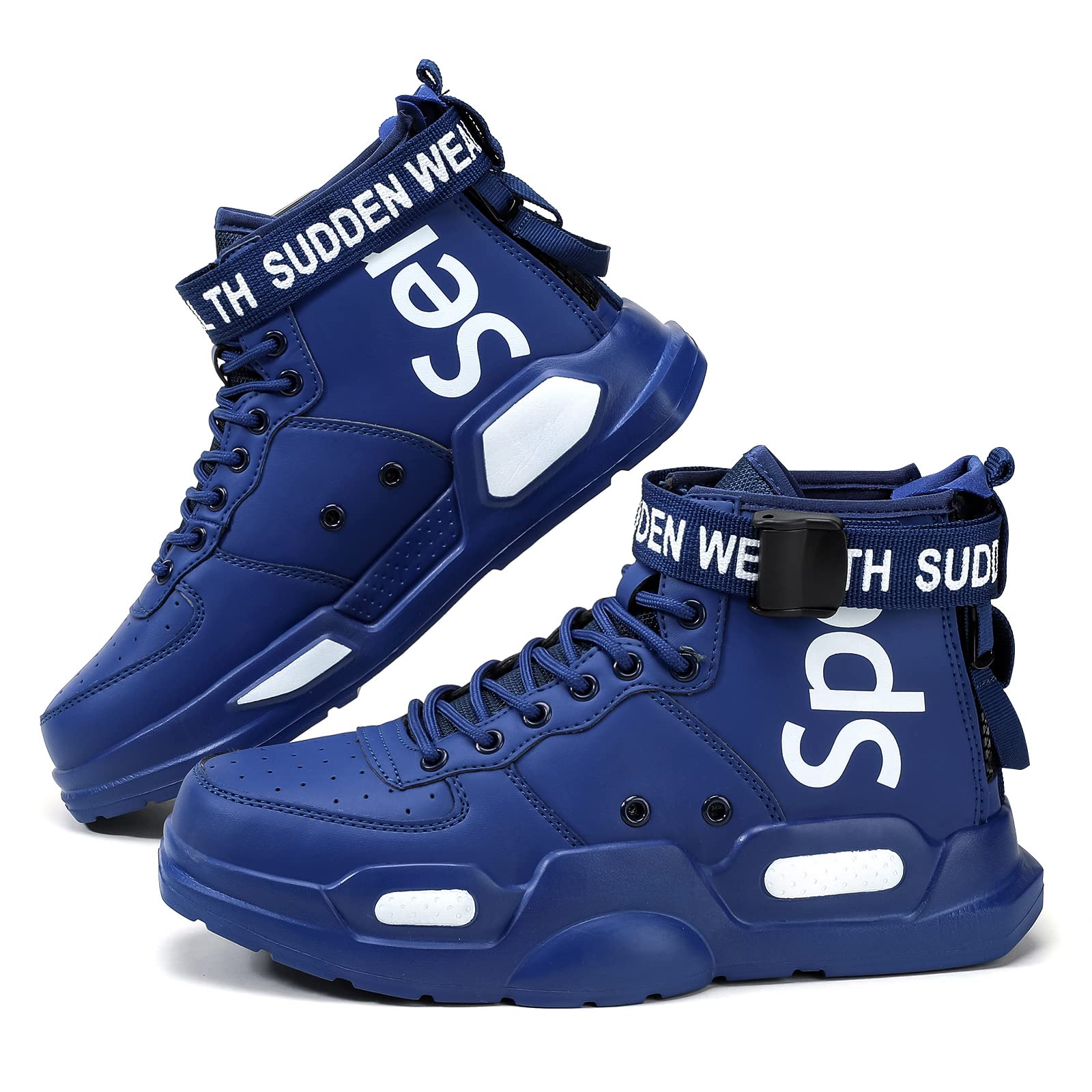FUSHITON Baskets Mode pour Hommes Chaussures Montantes Chaussures de Course Chaussures de Marche Sport Baskets - fitnessterapy