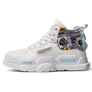 FUSHITON Baskets Mode pour Hommes Chaussures Montantes Chaussures de Course Chaussures de Marche Sport Baskets - fitnessterapy