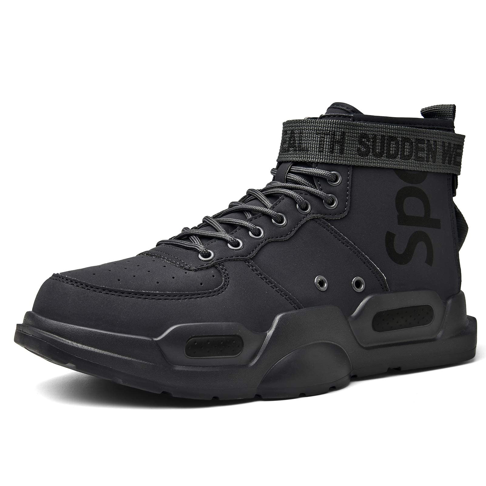 FUSHITON Baskets Mode pour Hommes Chaussures Montantes Chaussures de Course Chaussures de Marche Sport Baskets - fitnessterapy