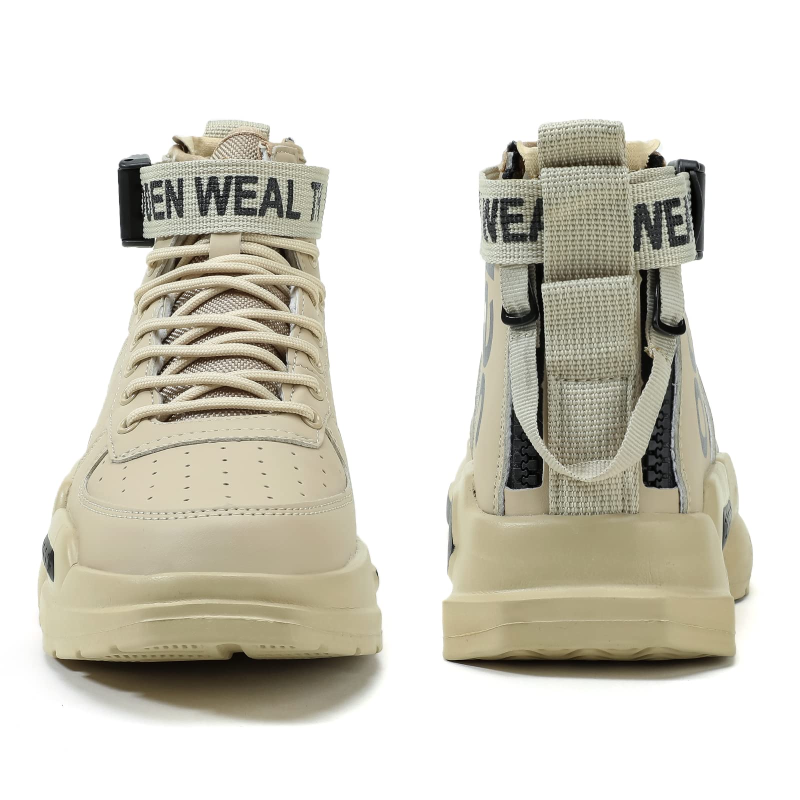FUSHITON Baskets Mode pour Hommes Chaussures Montantes Chaussures de Course Chaussures de Marche Sport Baskets - fitnessterapy