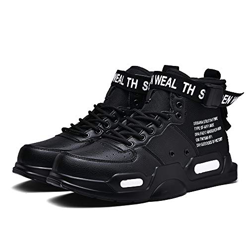 FUSHITON Baskets Mode pour Hommes Chaussures Montantes Chaussures de Course Chaussures de Marche Sport Baskets - fitnessterapy