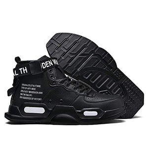 FUSHITON Baskets Mode pour Hommes Chaussures Montantes Chaussures de Course Chaussures de Marche Sport Baskets - fitnessterapy