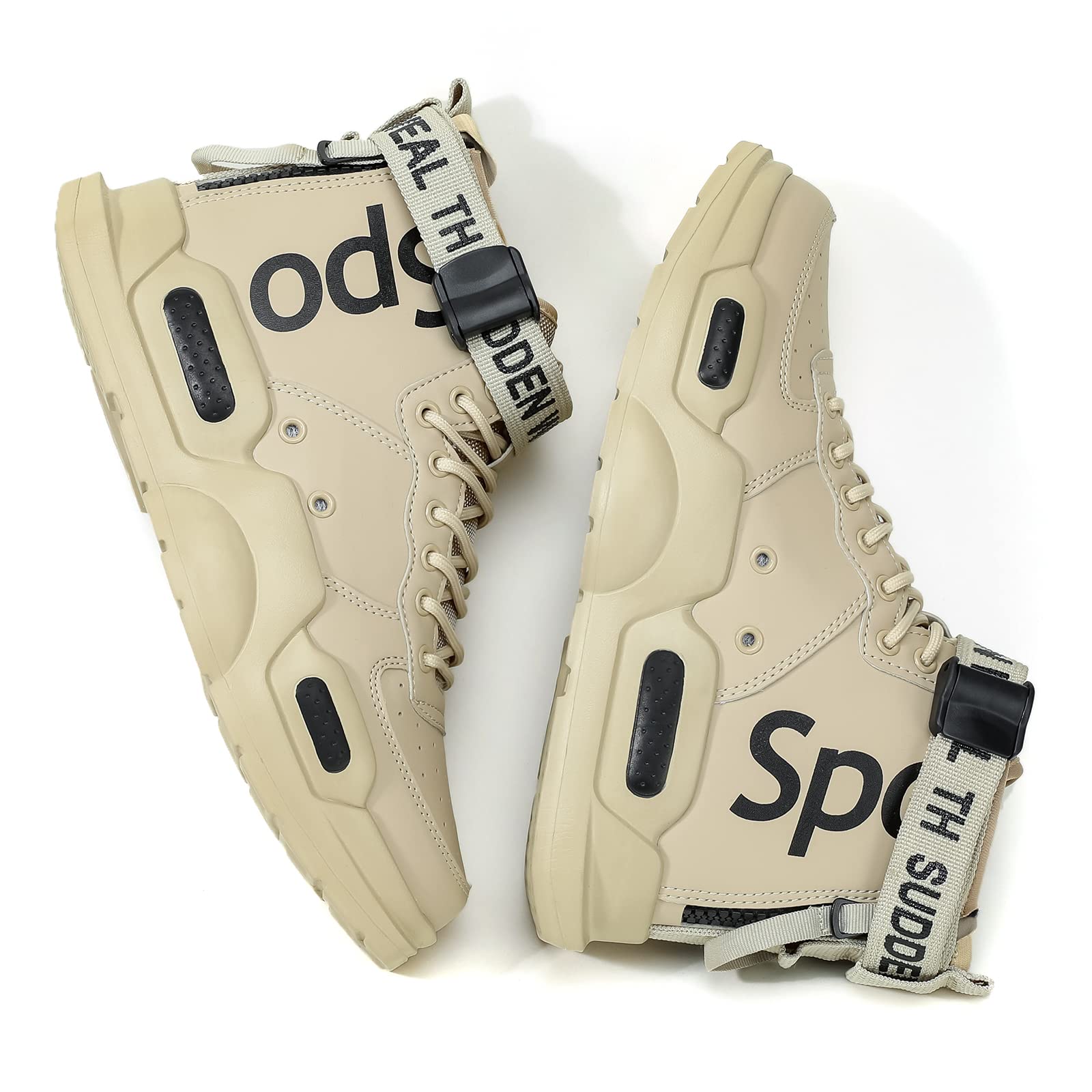 FUSHITON Baskets Mode pour Hommes Chaussures Montantes Chaussures de Course Chaussures de Marche Sport Baskets - fitnessterapy