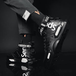 FUSHITON Baskets Mode pour Hommes Chaussures Montantes Chaussures de Course Chaussures de Marche Sport Baskets - fitnessterapy