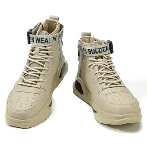 FUSHITON Baskets Mode pour Hommes Chaussures Montantes Chaussures de Course Chaussures de Marche Sport Baskets - fitnessterapy