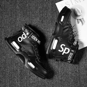 FUSHITON Baskets Mode pour Hommes Chaussures Montantes Chaussures de Course Chaussures de Marche Sport Baskets - fitnessterapy