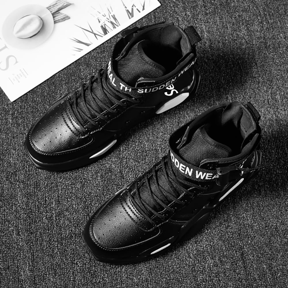FUSHITON Baskets Mode pour Hommes Chaussures Montantes Chaussures de Course Chaussures de Marche Sport Baskets - fitnessterapy