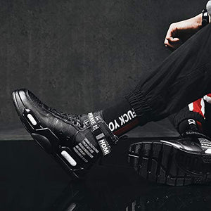 FUSHITON Baskets Mode pour Hommes Chaussures Montantes Chaussures de Course Chaussures de Marche Sport Baskets - fitnessterapy