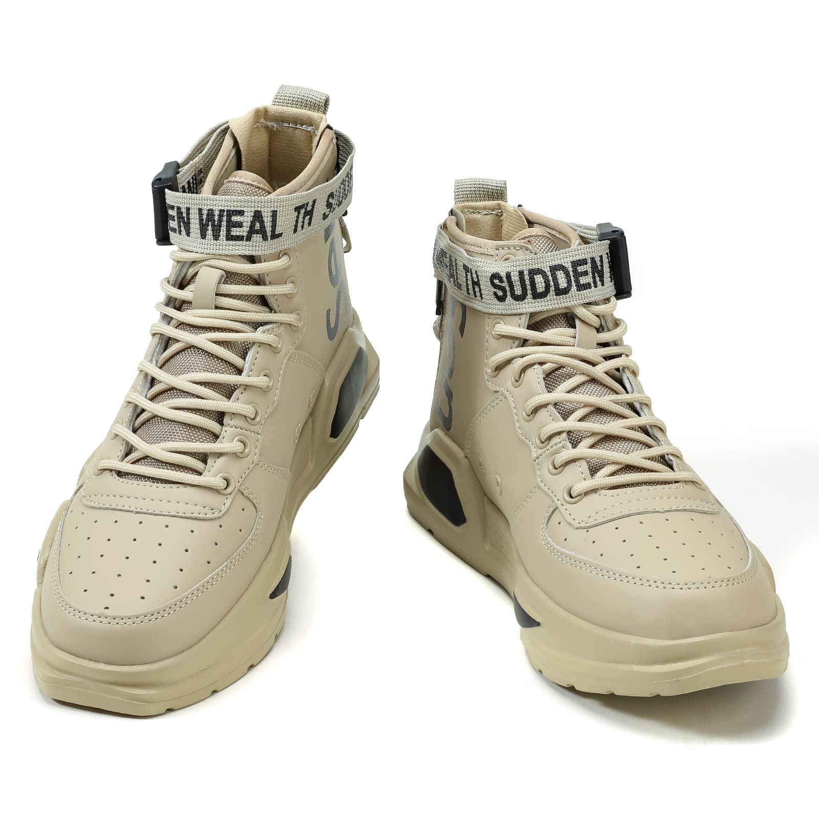 FUSHITON Baskets Mode pour Hommes Chaussures Montantes Chaussures de Course Chaussures de Marche Sport Baskets - fitnessterapy