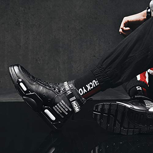FUSHITON Baskets Mode pour Hommes Chaussures Montantes Chaussures de Course Chaussures de Marche Sport Baskets - fitnessterapy