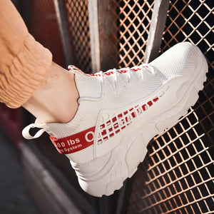 FUSHITON Chaussure Homme Sneakers Baskets Montante Mode Chaussures de Course Marche Hautes Décontractées Sport - fitnessterapy
