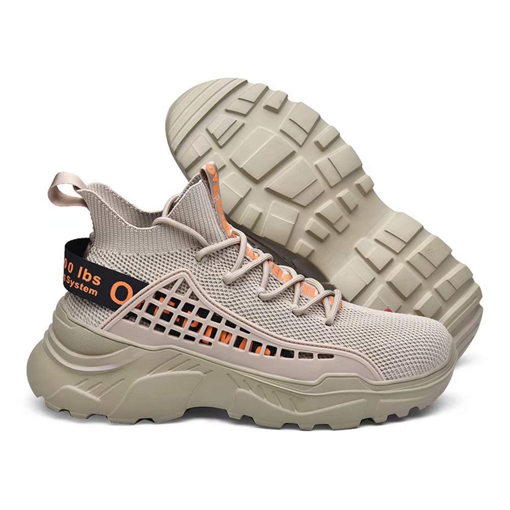 FUSHITON Chaussure Homme Sneakers Baskets Montante Mode Chaussures de Course Marche Hautes Décontractées Sport - fitnessterapy