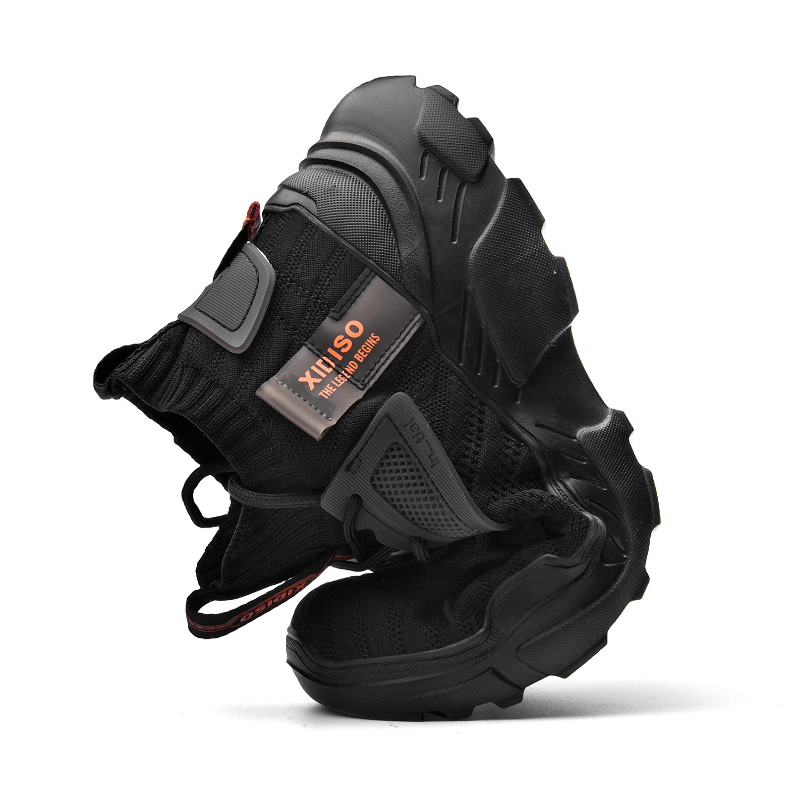 FUSHITON Chaussure Homme Sneakers Baskets Montante Mode Chaussures de Course Marche Hautes Décontractées Sport - fitnessterapy
