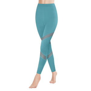 GoVIA Legging pour Femme Pantalon de Course à Pied Pantalon de Sport Respirant Pantalon de Yoga Fitness Taille Haute Long Rayures 4106 - fitnessterapy