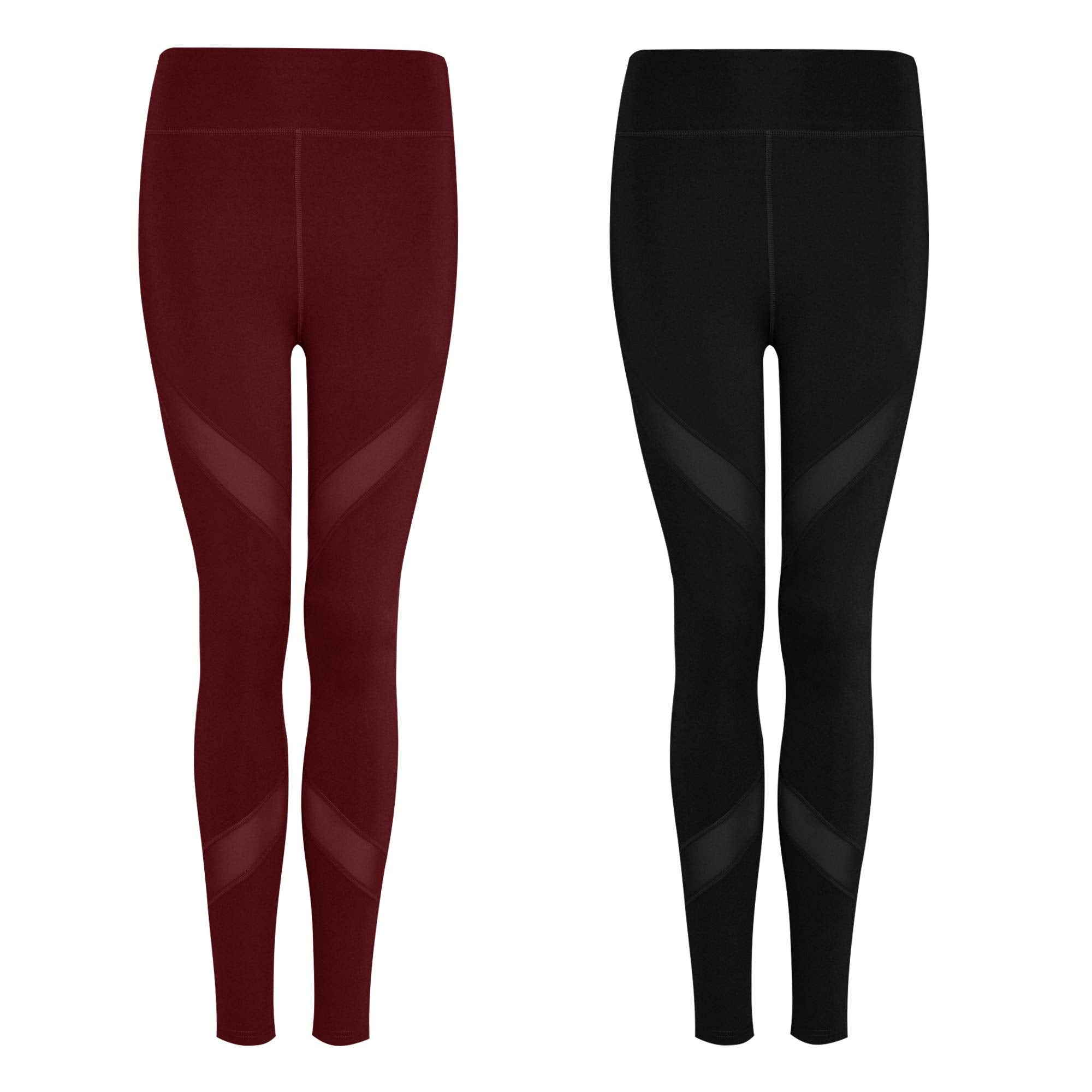 GoVIA Legging pour Femme Pantalon de Course à Pied Pantalon de Sport Respirant Pantalon de Yoga Fitness Taille Haute Long Rayures 4106 - fitnessterapy