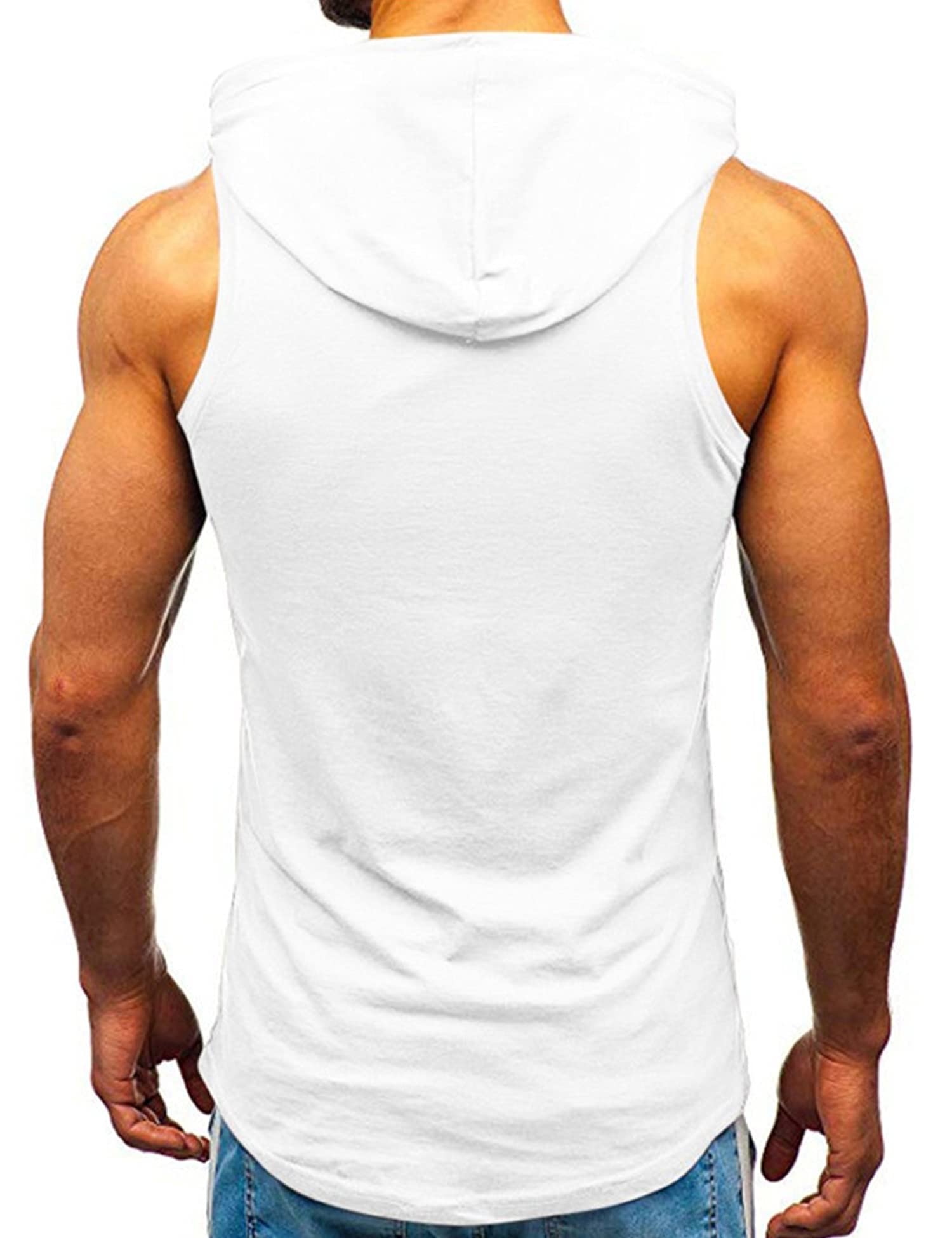 HOTCAT Debardeur Musculation Homme Gym Jogging Bodybuilding Sport Tank Top Fitness Stringer sans Manches T-Shirt - fitnessterapy