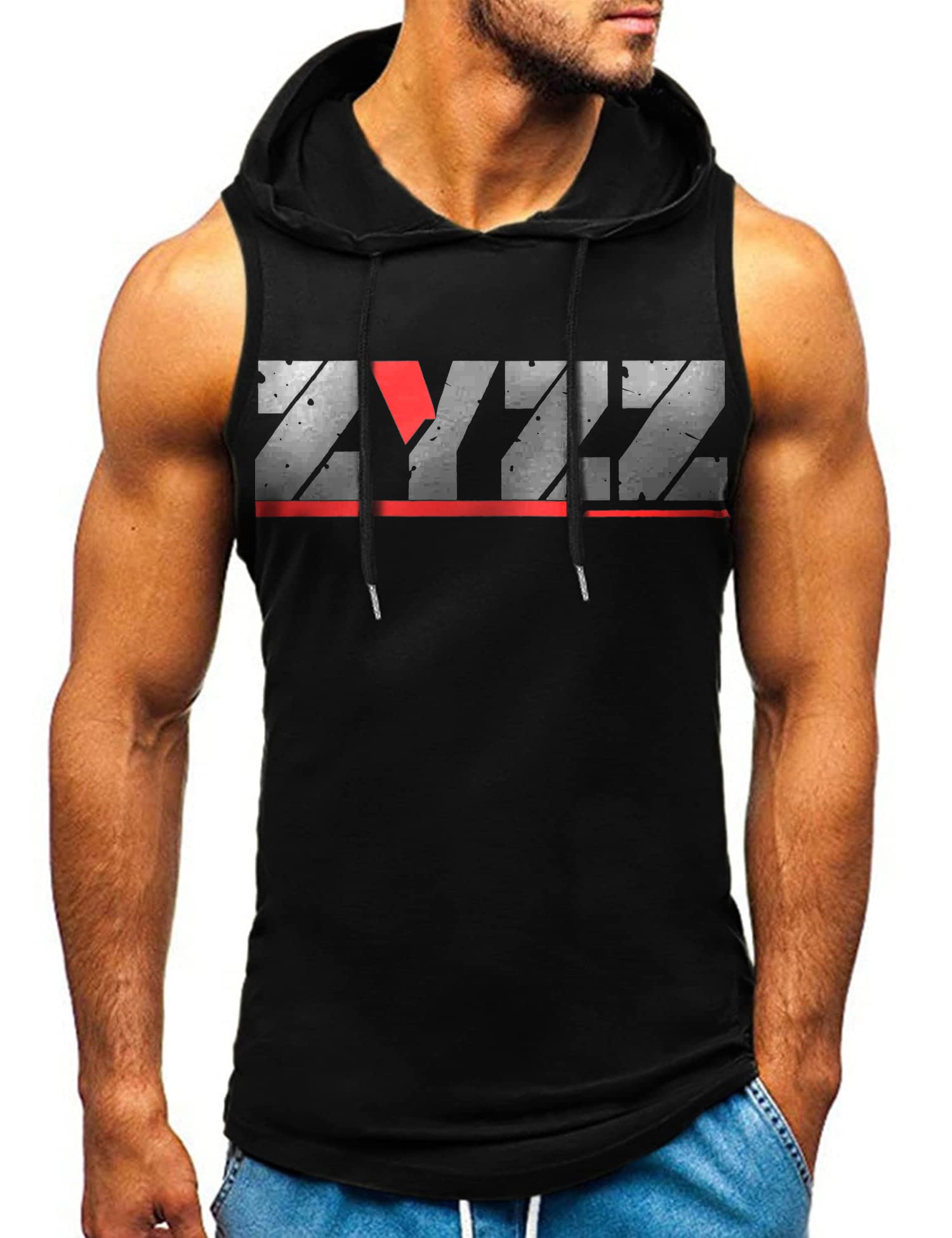HOTCAT Debardeur Musculation Homme Gym Jogging Bodybuilding Sport Tank Top Fitness Stringer sans Manches T-Shirt - fitnessterapy