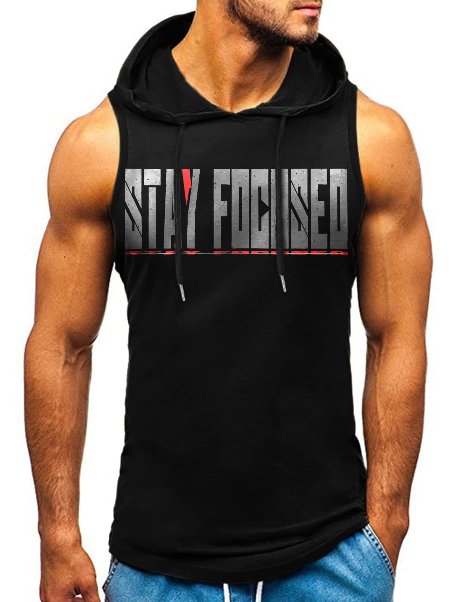 HOTCAT Debardeur Musculation Homme Gym Jogging Bodybuilding Sport Tank Top Fitness Stringer sans Manches T-Shirt - fitnessterapy