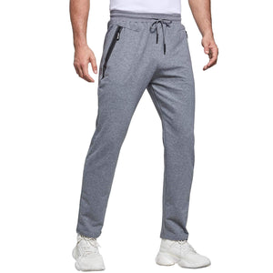 JustSun Jogging Homme Survetement Pantalons de Sport Coton Training Sportswear - fitnessterapy