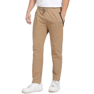JustSun Jogging Homme Survetement Pantalons de Sport Coton Training Sportswear - fitnessterapy