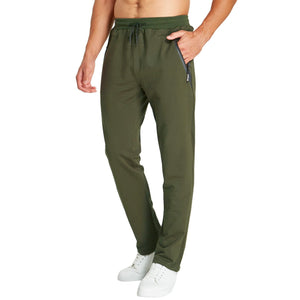 JustSun Jogging Homme Survetement Pantalons de Sport Coton Training Sportswear - fitnessterapy