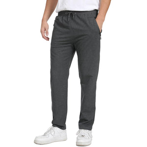 JustSun Jogging Homme Survetement Pantalons de Sport Coton Training Sportswear - fitnessterapy