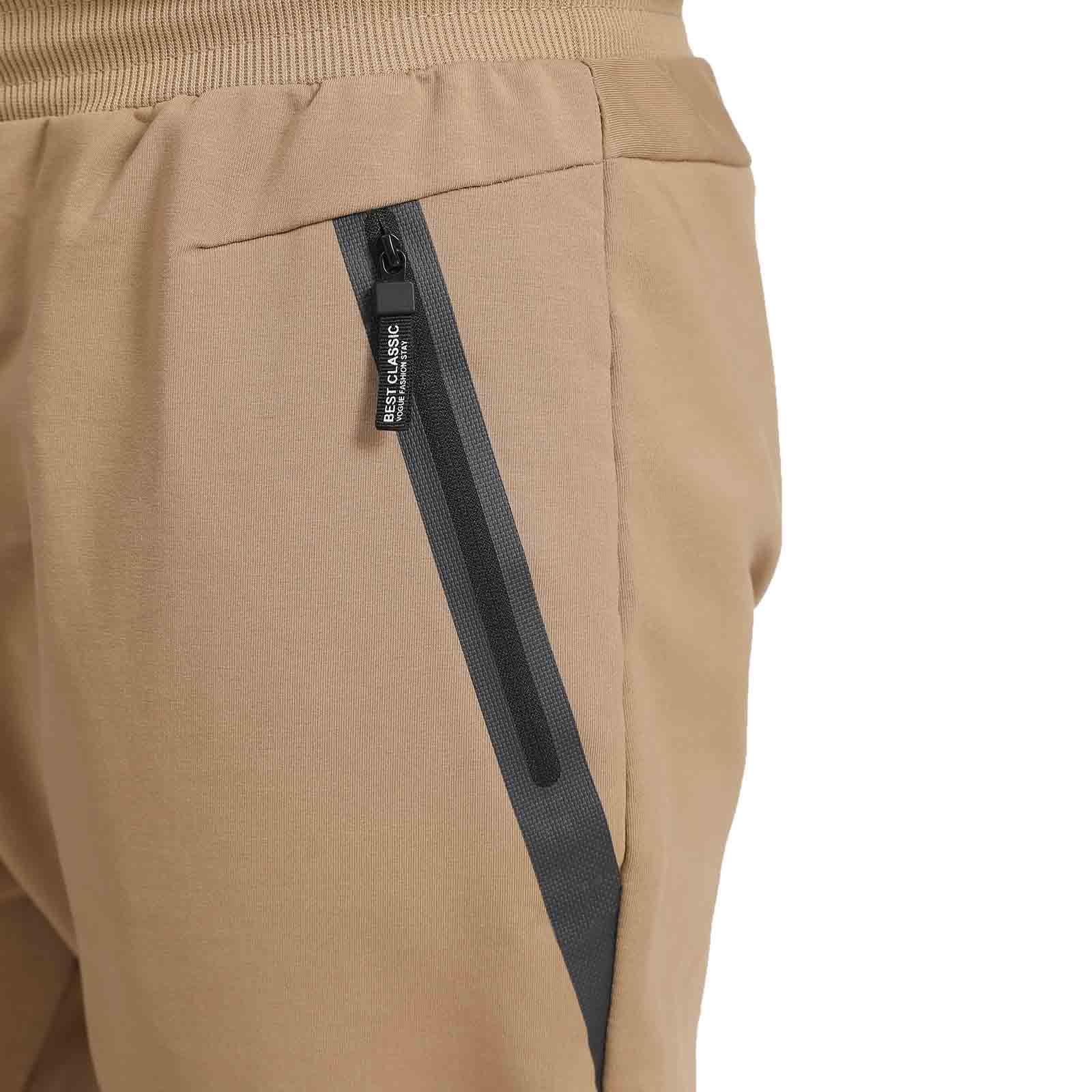 JustSun Jogging Homme Survetement Pantalons de Sport Coton Training Sportswear - fitnessterapy