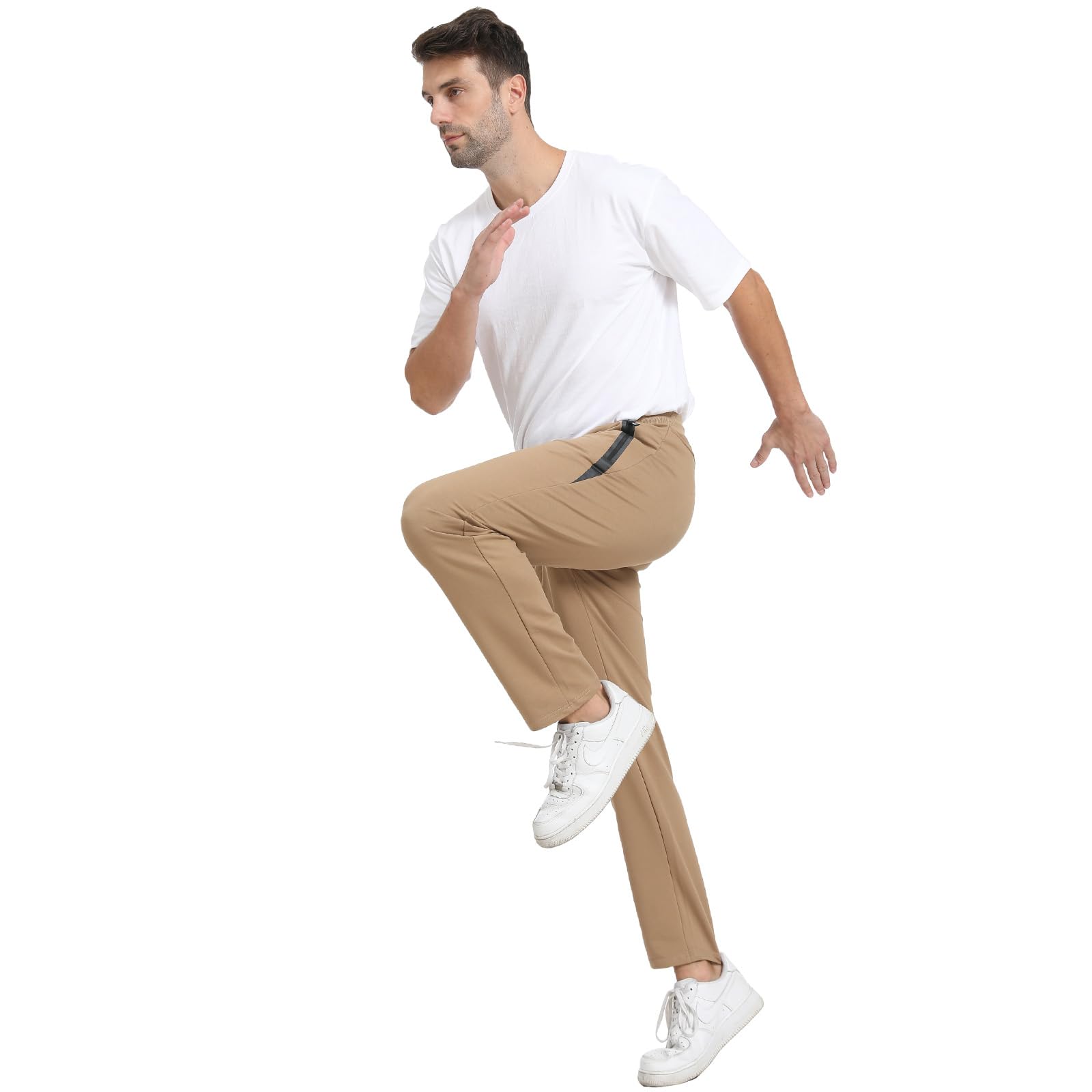 JustSun Jogging Homme Survetement Pantalons de Sport Coton Training Sportswear - fitnessterapy