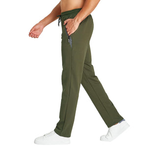 JustSun Jogging Homme Survetement Pantalons de Sport Coton Training Sportswear - fitnessterapy