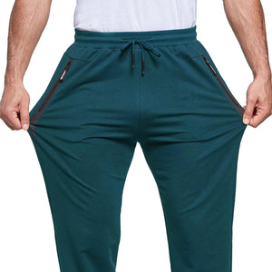 JustSun Jogging Homme Survetement Pantalons de Sport Coton Training Sportswear - fitnessterapy
