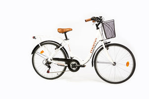 moma bikes, Vélo de Ville City Classic 26", Aluminium Shimano 18V - fitnessterapy