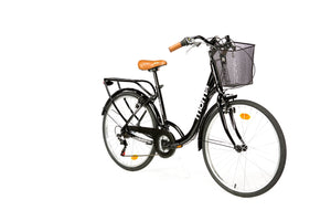 moma bikes, Vélo de Ville City Classic 26", Aluminium Shimano 18V - fitnessterapy