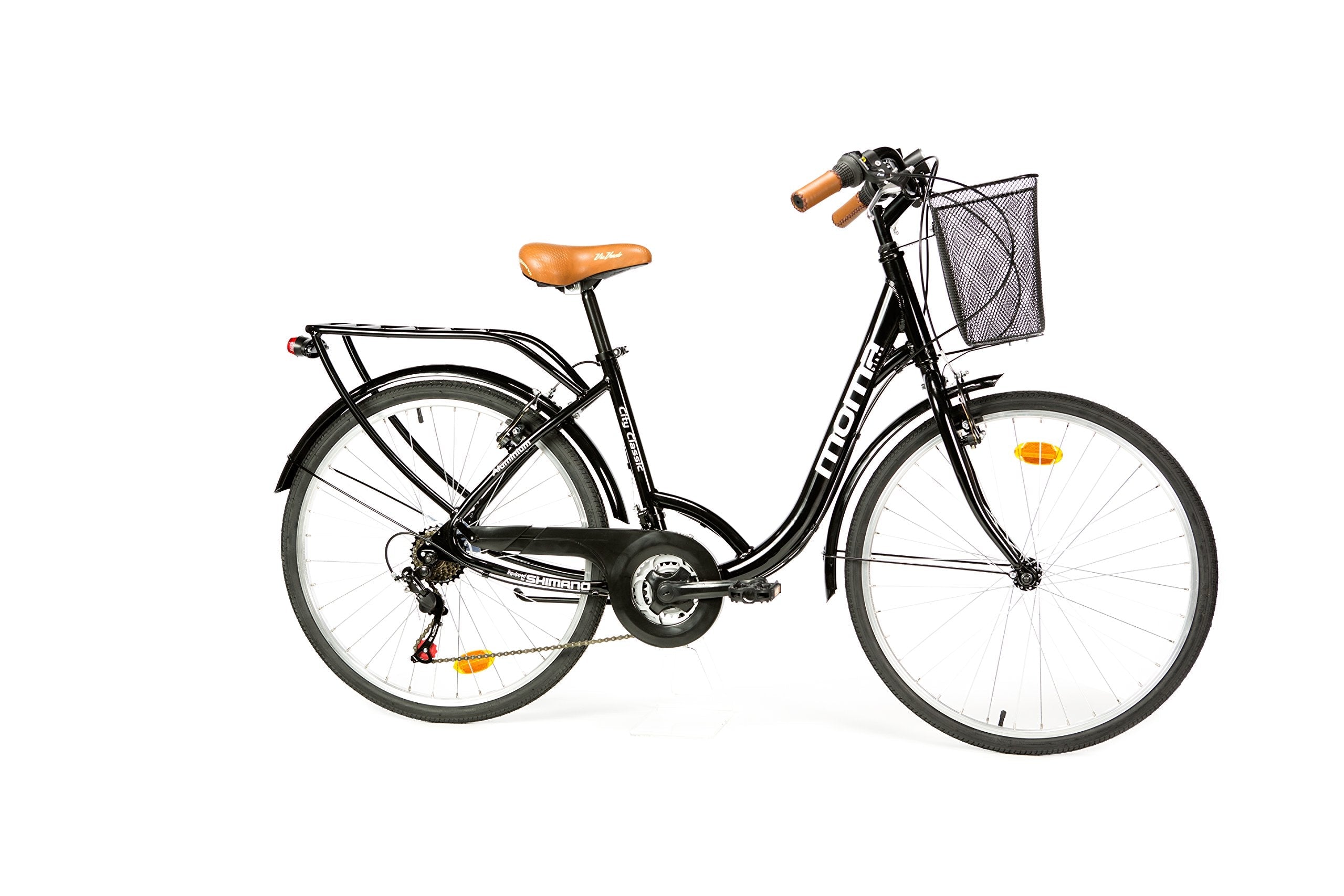 moma bikes, Vélo de Ville City Classic 26", Aluminium Shimano 18V - fitnessterapy