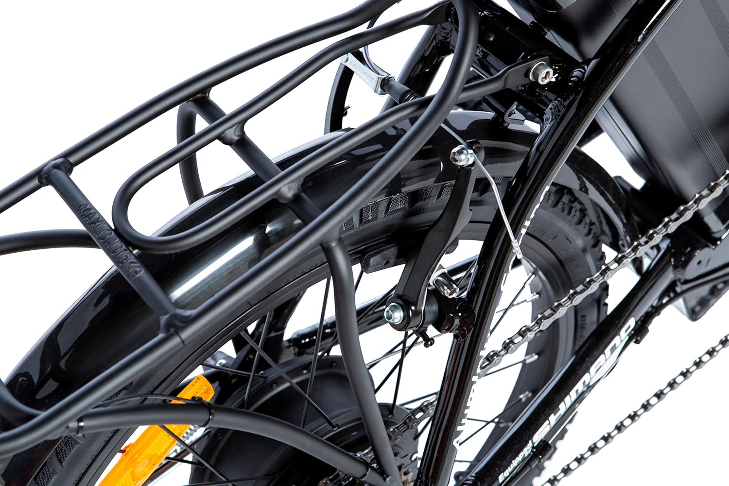 moma bikes Vélo Electrique VAE Pliant De Ville, E - 20.2", Aluminium, Shimano 7V, Bat. ION Lithium 36V 16Ah - fitnessterapy