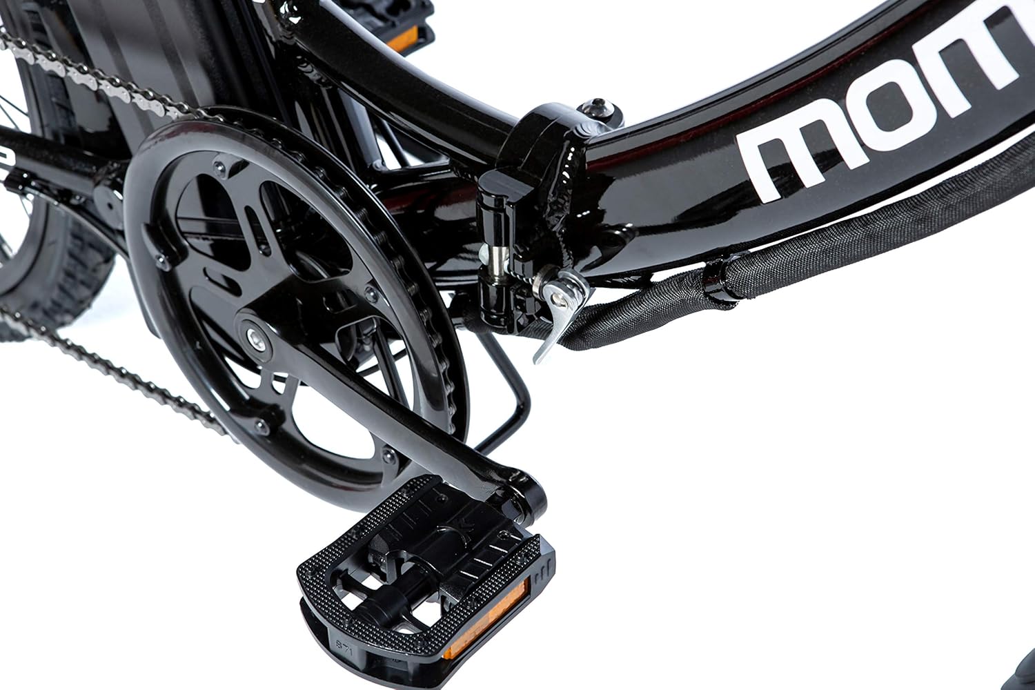 moma bikes Vélo Electrique VAE Pliant De Ville, E - 20.2", Aluminium, Shimano 7V, Bat. ION Lithium 36V 16Ah - fitnessterapy