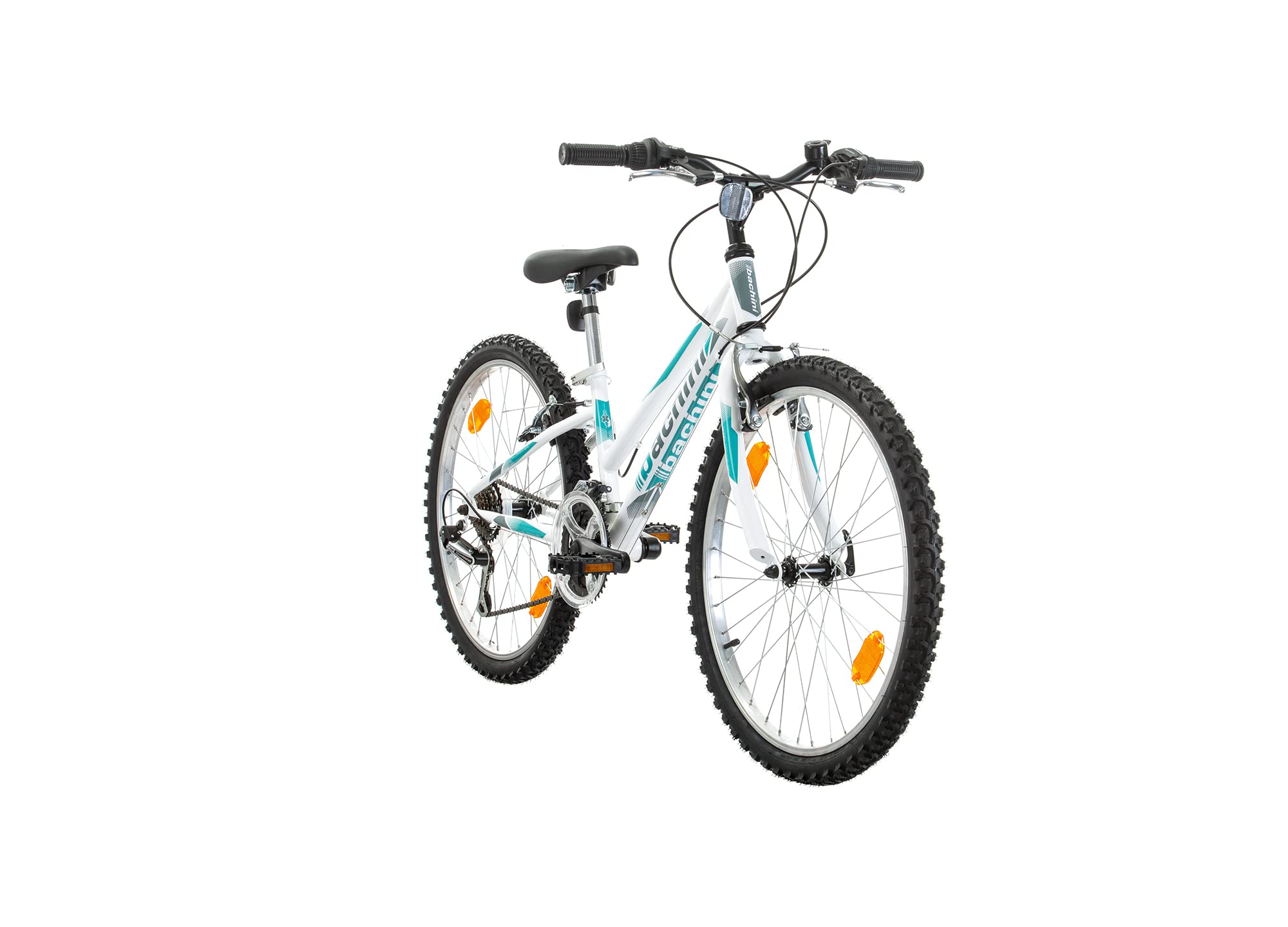 Multibrand Distribution Probike Adventure 24 Pouces VTT 18 Vélos Filles et Garçons, Convient de 130 - 155 cm - fitnessterapy