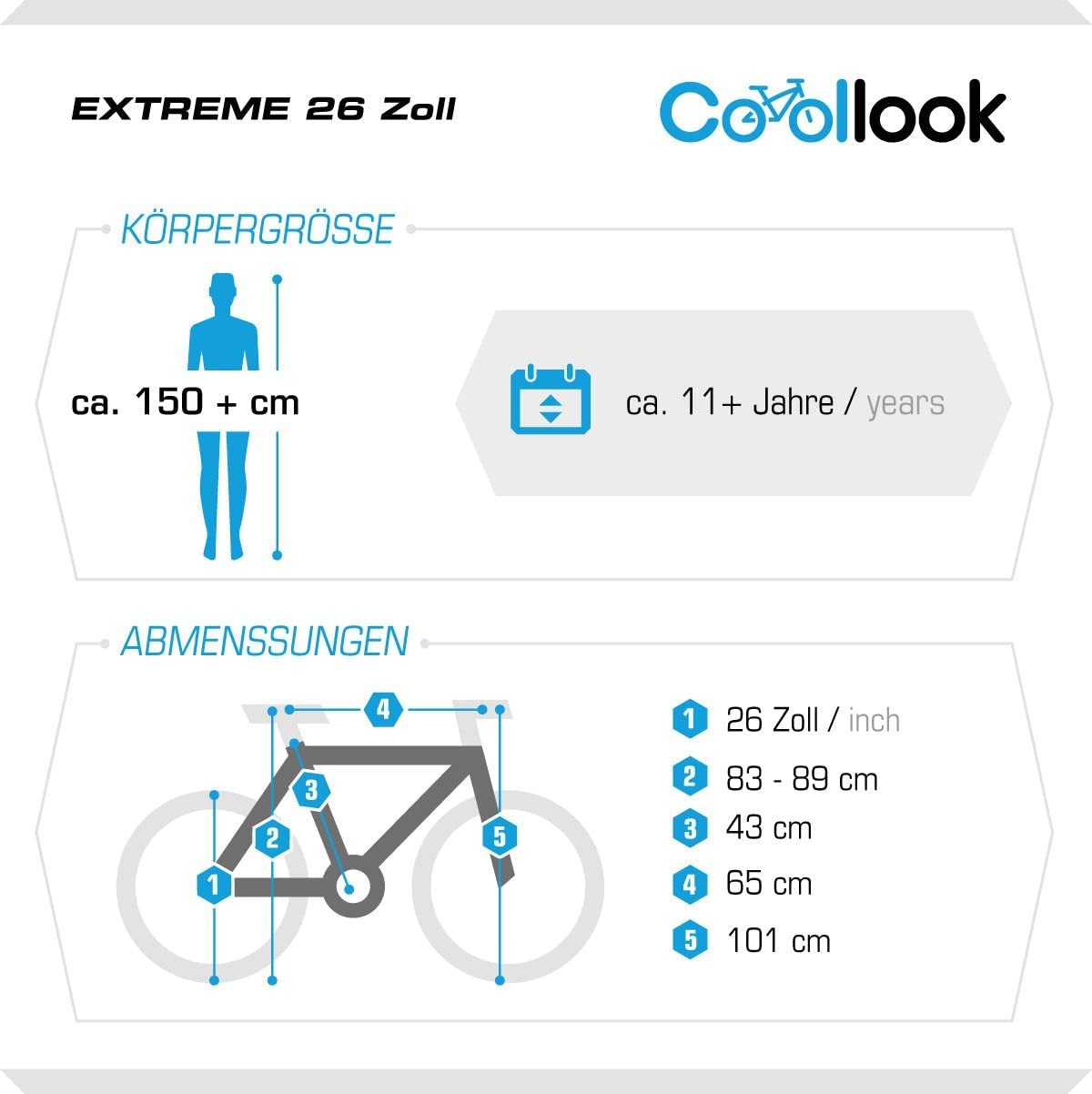 Multibrand Distribution Probike Adventure 24 Pouces VTT 18 Vélos Filles et Garçons, Convient de 130 - 155 cm - fitnessterapy