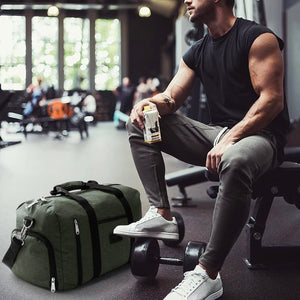 Rieeyrslza Sac de Sport avec Compartiment Chaussures Grande Sac de Sport Sacs de Voyage - fitnessterapy