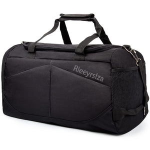 Rieeyrslza Sac de Sport avec Compartiment Chaussures Grande Sac de Sport Sacs de Voyage - fitnessterapy