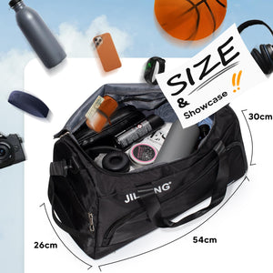 Rieeyrslza Sac de Sport avec Compartiment Chaussures Grande Sac de Sport Sacs de Voyage - fitnessterapy