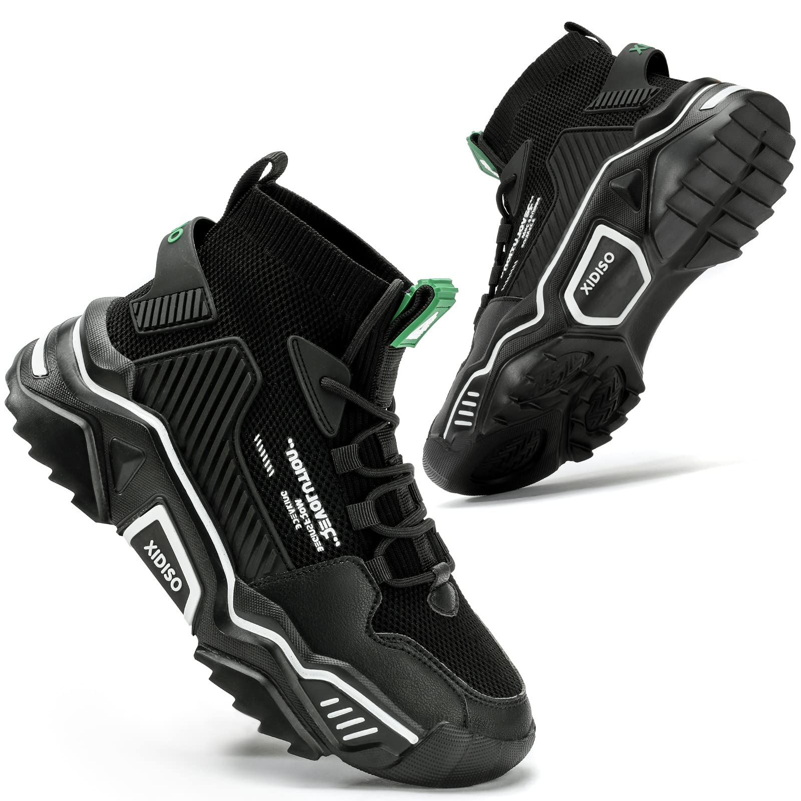 SANNAX Homme Baskets Chaussures Running Sport Sneakers Montante Sneakers Décontractée Mesh Gym Outdoor Trail Elastique Tennis Training Jogging Walking - fitnessterapy