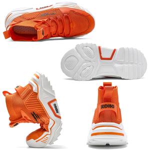 SANNAX Homme Baskets Chaussures Running Sport Sneakers Montante Sneakers Décontractée Mesh Gym Outdoor Trail Elastique Tennis Training Jogging Walking - fitnessterapy