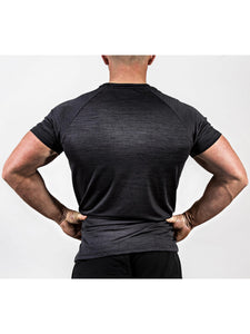 Satire Gym - T-Shirt Slim Fit Homme pour Fitness – T-Shirt de Musculation Homme pour la Gym et Le Fitness - fitnessterapy