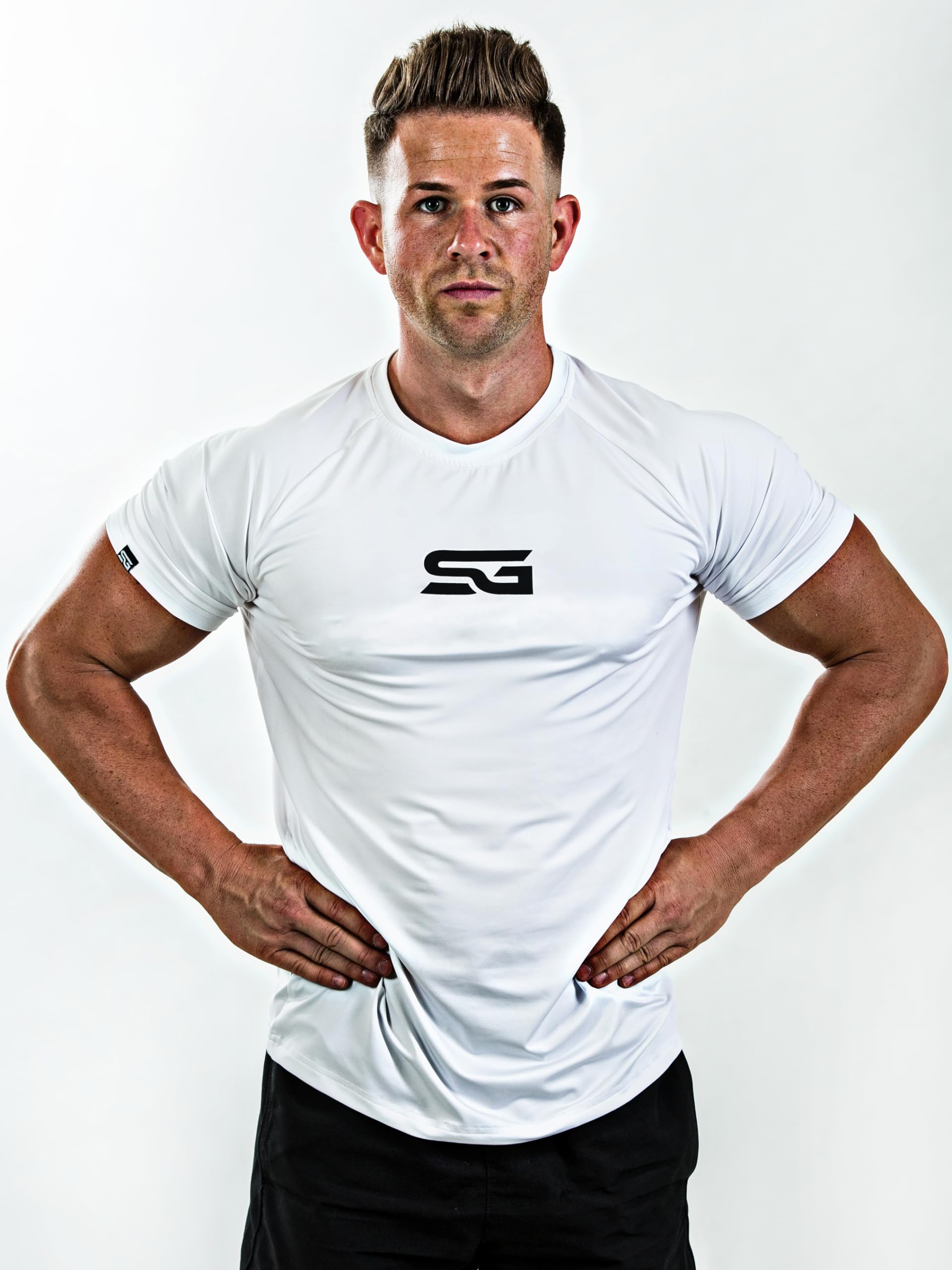 Satire Gym - T-Shirt Slim Fit Homme pour Fitness – T-Shirt de Musculation Homme pour la Gym et Le Fitness - fitnessterapy