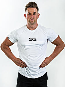 Satire Gym - T-Shirt Slim Fit Homme pour Fitness – T-Shirt de Musculation Homme pour la Gym et Le Fitness - fitnessterapy